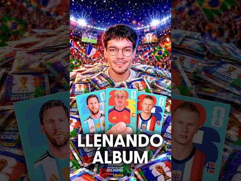 ¡POR FIN! Me salió MESSI en el ÁLBUM DEL MUNDIAL 2026 #asmr #mundial2026 #asmrsounds #reaction