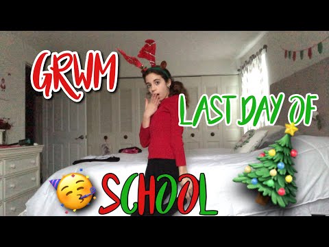 GRWM last day of school!! VLOGSMAS DAY 21