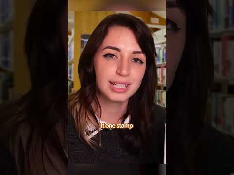 ASMR - Starting your new job at the library #shorts