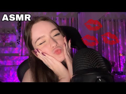 ASMR TE DANDO BEIJINHOS ATÉ VOCE DORMIR! + sons de boca