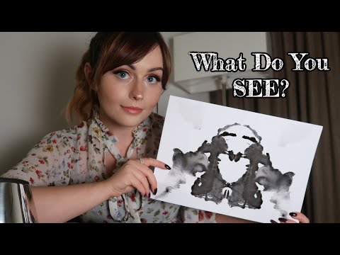 [ASMR] Personality Test RP- Inkblot Interpretations, Note Taking