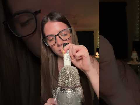 Glue on the mic ASMR #asmr #relax #tingles #sleep #triggersforsleep