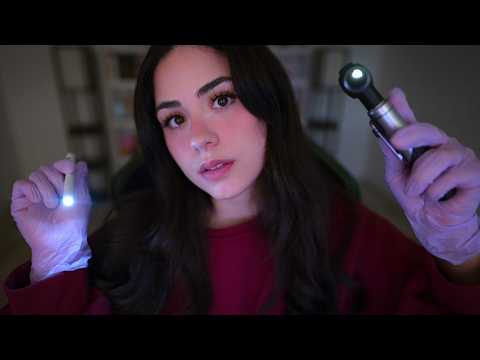 ASMR | Eyes Closed Eye & Ear Exam 🩺😴