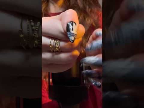 ASMR | new nails 🦢🩰 #asmr #acrylicnails