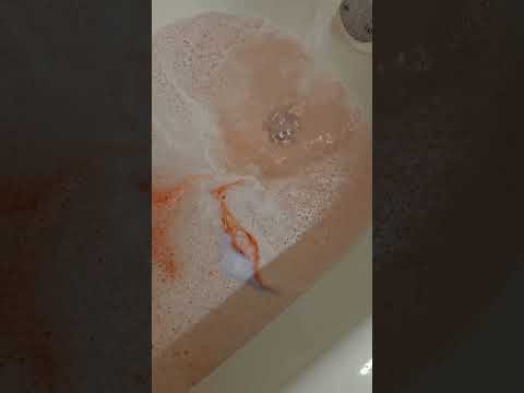 Bath Sounds + Colours ASMR #shorts #shortasmr #asmrsounds