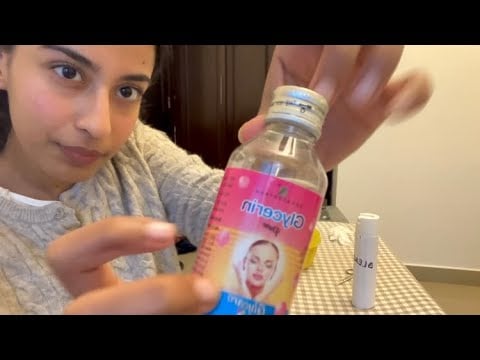 Facial hair bleaching appointment ASMR roleplay 