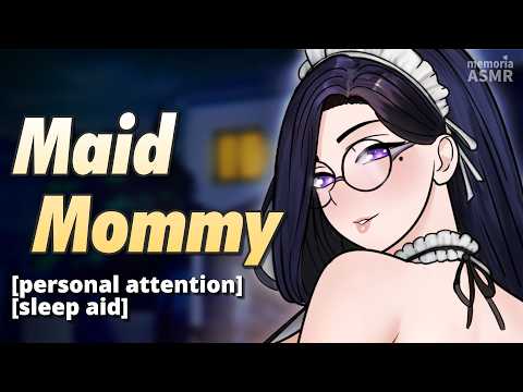 Waking Up With a Mommy Maid Beside You — ASMR [F4M][3DIO][Maid Memoria]