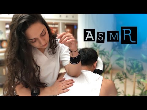Turkish massage sedef,neck massage asmr,arm massage asmr