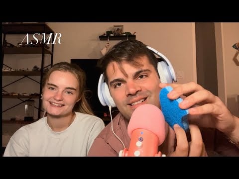 My Boyfriend Tries ASMR (He's really good at it)