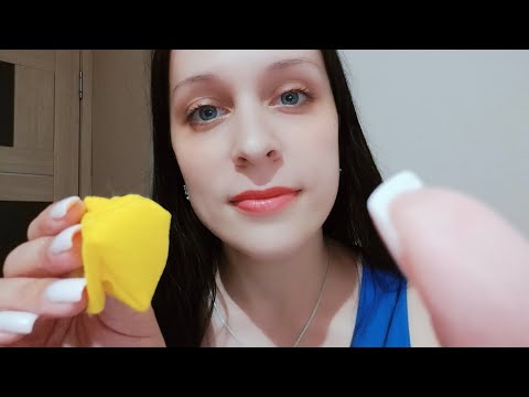 АСМР/ASMR Сниму Отёк с Лица, Тихий Голос