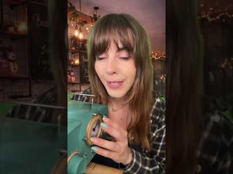 ASMR Barista with NO Boundaries tries to flirt with you (wlw) #asmrvideo #asmr #asmrshorts #shorts