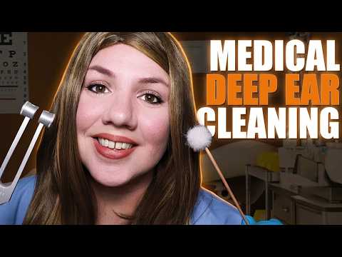 ASMR Realistic Ear Exam Roleplay 👂 Detailed Medical Examination for Sleep