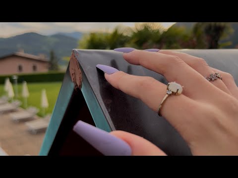 ASMR outdoor [vacation edition] + camera taps 🌴