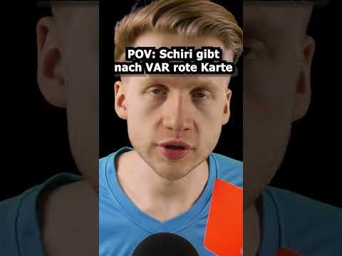 ASMR - POV: Schiri gibt nach VAR rote Karte! #shorts #asmr #roleplay #deutscheasmr