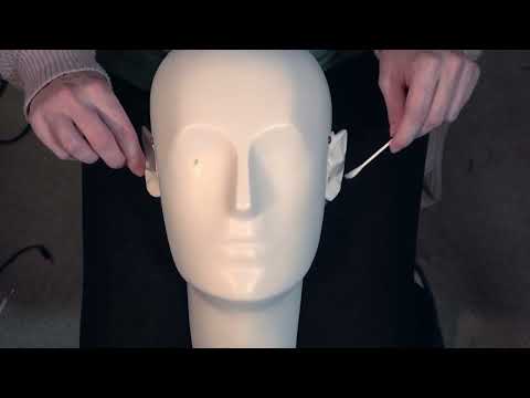 ASMR In Your Ears - Brushing and Cleaning Sounds 