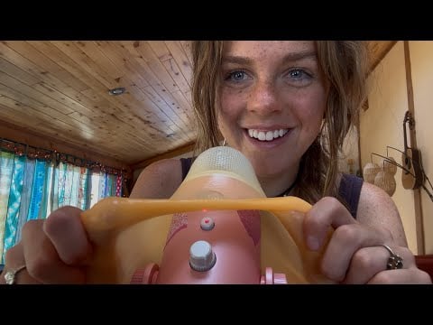 ASMR Slime on the Microphone
