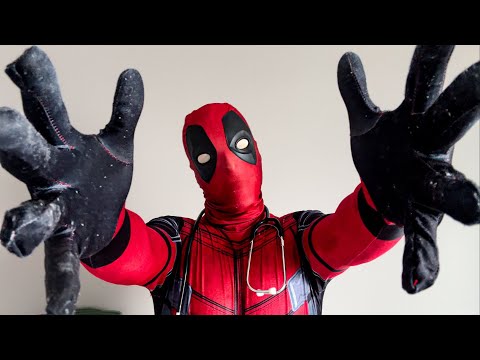 ASMR Cranial Nerve Exam With Deadpool