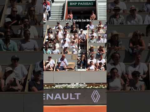 Best part of tennis #rolandgarros #tennis