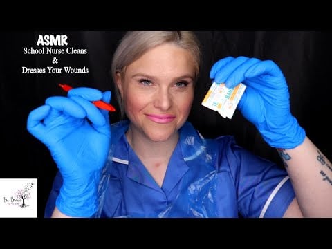ASMR School Nurse Treats Your Injuries