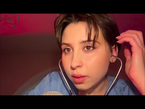 ASMR Shy Nurse Calms Your Anxiety With Mouth Sounds and Whispers