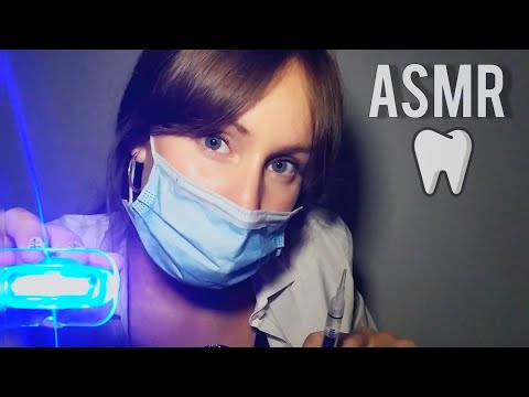 ASMR || Roleplay DENTISTA - Blanqueamiento dental🦷(Roleplay en ESPAÑOL) - asmr con Elena