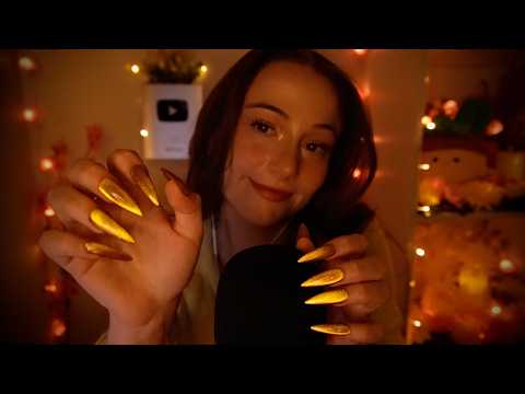ASMR Mic Scratching... with a twist 🪄🌪️ ((stereo vs. mono))