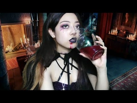 🦇 ASMR | VAMPIRA SE ENAMORA DE TI 🖤 | Y TE CUIDA EN UN CASTILLO 🦇