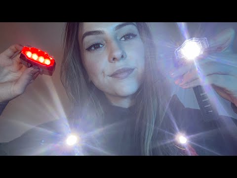 ASMR Chaotic Bright Light Triggers ⚠️