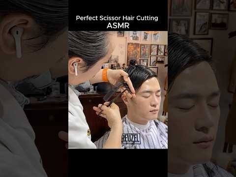 ASMR 완벽한 가위 자르는 소리 #tingle #satisfying ✂️