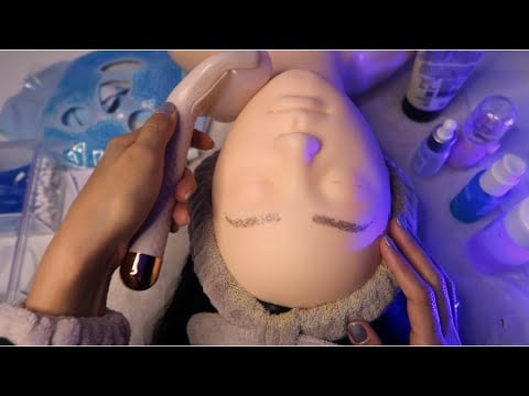 🌙 Deep Skin Cleaning ASMR – Realistic Facial Spa 🫧💆‍♀️
