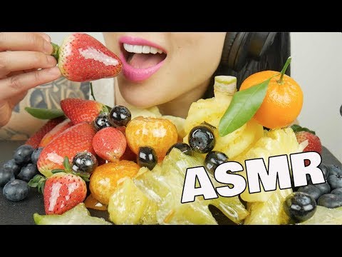 ASMR CANDIED *Tanghulu FRUIT PLATTER (EXTREME CRACKLING EATING SOUNDS) NO TALKING | SAS-ASMR