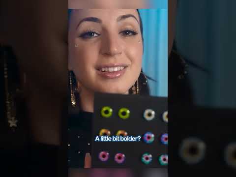 ASMR - Pick your new eye color! #shorts