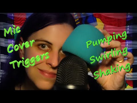 ASMR Fast & Aggressive Mic Cover Triggers - Pumping, Swirling, Shaking, Twisting - Very Intense!