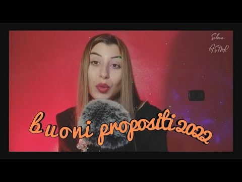 🇮🇹ASMR ITA•🍀 whispering intenso, i miei BUONI PROPOSITI 2022. 🍀