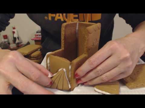 ASMR Soft Spoken ~ Assembling Gingerbread Train ~ Some Crinkling