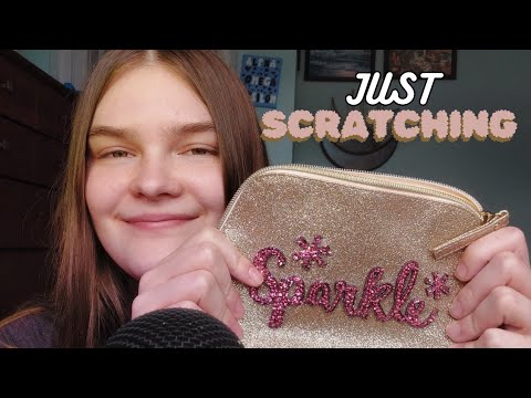 Fast and Aggressive Scratching Only ASMR - Gritty, Cardboard, Carpet, Textured Triggers 🦋💙