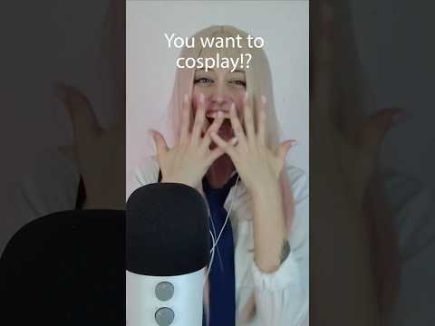 ASMR 💗 omgomgomg #asmr #tingles #cosplay #anime #asmr #asmrmakeup #doingyourmakeup
