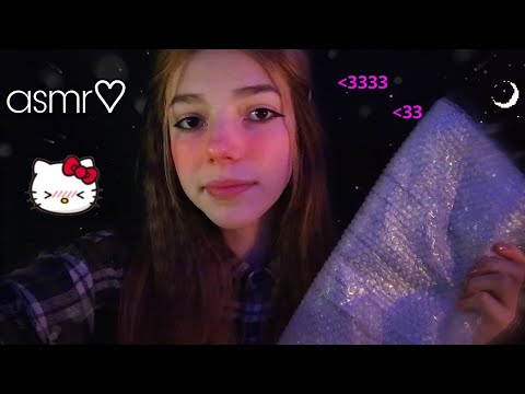 АСМР |💕 пупырчатая плёнка💤 // ASMR // BUBBLE WRAP