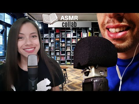 (ASMR PORTUGUÊS)Roleplay Livraria |Ft. Dan ASMR| Soft Spoken and Whispers