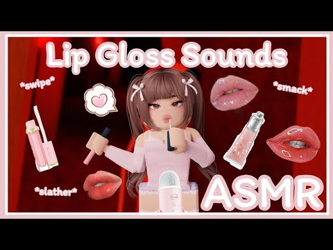 ꒰ Roblox ASMR 🎀 ꒱ The Tingliest Lip Gloss Mouth Sounds 💄💭 𝜗𝜚 ˎˊ˗