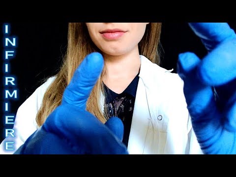 [ASMR français] ROLEPLAY - Infirmière - face touching, je prends soin de toi