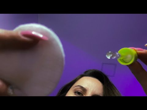 ASMR FAZENDO SEU SKINCARE NOTURNO pra você dormir profundamente ✨