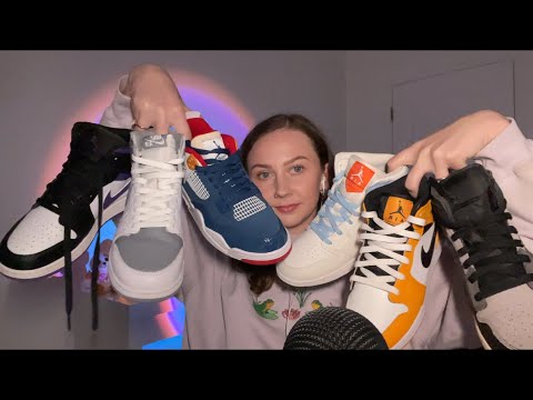 Shoe collection ASMR 👟⭐️🎙️🥂