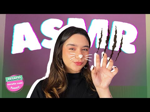 ASMR: GatoTerapia pra Relaxar e Dormir (Roleplay) 