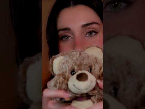 ASMR 🧡 atención personal relajante en tu camita hasta que te duermas 🧸 #shorts #short #asmr