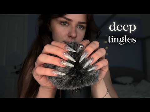 Fluffy Mic Scratching Massage [ASMR] for Study, Focus, Relaxation, Sleep