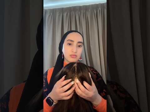 Scalp scratching 💆🏽‍♀️ #asmr #shorts #headmassage #relaxing