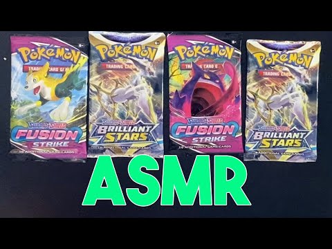 ASMR Pokemon Pack Openings