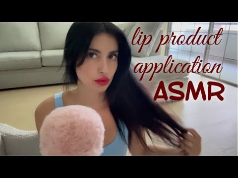 lip product application for each month ASMR 💋💄🫦
