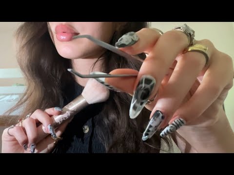 ASMR bestie GETS YOU READY for a DATE in 2 minutes 🎀